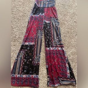About a Girl Boho Flare Pants